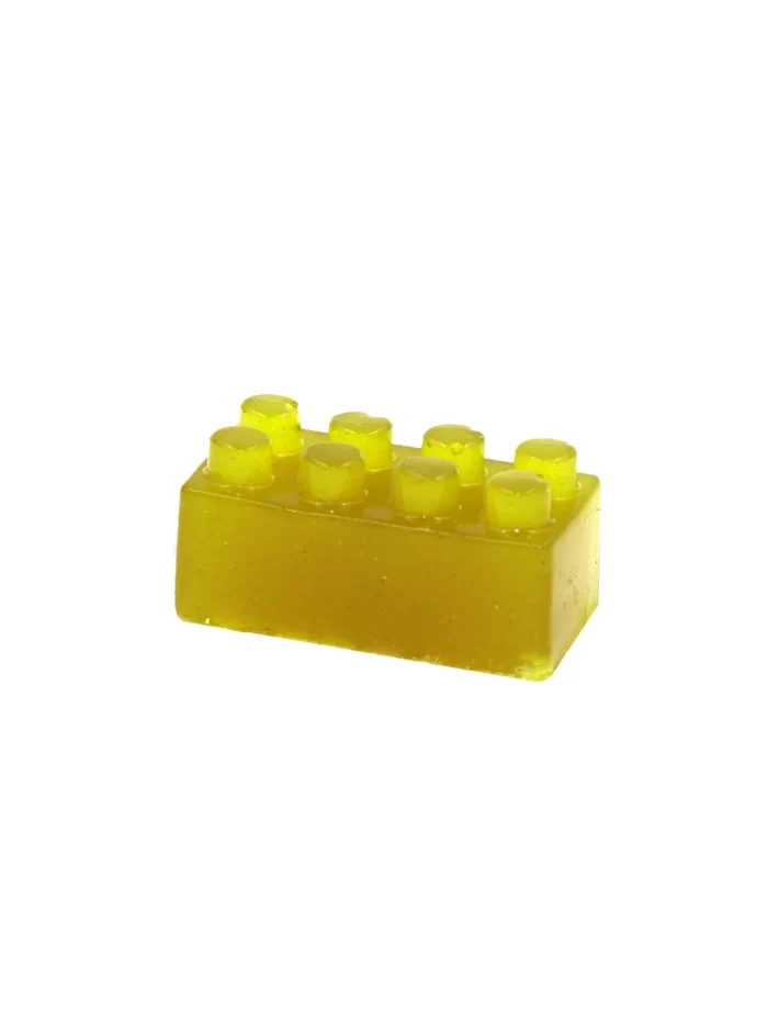 Lemon-flavored Block Party Gummy by Lion Cannabis Co